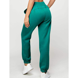 Pantalon de jogging en molleton brossé 380g de haute qualité pour hommes et femmes, doux, chaud, décontracté, taille élastique, idéal pour l'été et le sport - Product Image 6