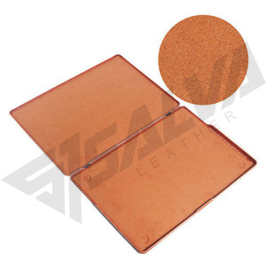 Funda Protectora de Cuero Genuino para Laptop, Color Marrón Sólido, Estilo Lujoso, para MacBook Pro de 16 Pulgadas - Product Image 4