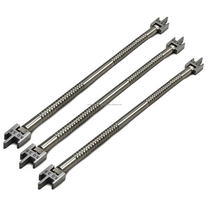 Jauge de hauteur ergonomique manuelle en acier inoxydable pour bracket orthodontique, positionneur de tête mobile à 3 positions, dentaire moleté - Product Image 6