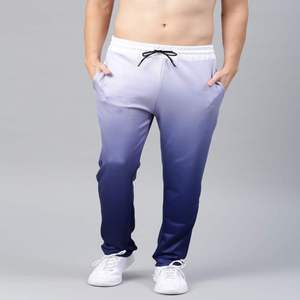 Pantalones Deportivos para Hombre con Degradado de Color, Cintura Elástica, Tejidos, Casuales, Transpirables, con Bolsillos Laterales, para Otoño - Product Image 1