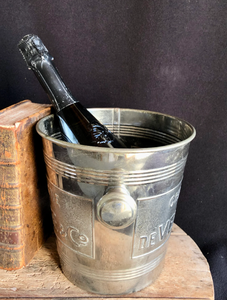 Oferta Especial: Cubo Enfriador de Vino Plateado, Enfriador de Champán para Restaurante y Bar, Cubetas para Bebidas con Asa - Product Image 3