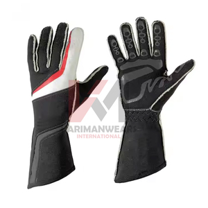 Guantes de Karting Profesionales con Acolchado Resistente a Impactos, Equipo de Carreras de Go-Kart, Agarre de Dirección de Alta Sensibilidad, Guantes de Carreras de Dedo Completo - Product Image 6