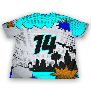 Camisetas de Softbol Sublimadas Personalizadas 100% Poliéster para Hombre, Transpirables, Tallas Grandes, Ropa Deportiva para Equipos, Camisetas de Softbol Unisex - Product Image 4