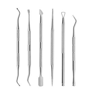MORJE Surgical Dual-End Stainless Steel Nail <b>Cuticle</b> Pusher Set Reusable Manicure <b>Tool</b> for Salon Use - Product Image 4