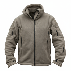 Chaqueta de Caza de Forro Polar, Doble Capa, Bordada, Cortavientos, Chaqueta Táctica de Invierno para Exteriores, OEM, al por Mayor, Chaquetas de Senderismo para Hombre - Product Image 6