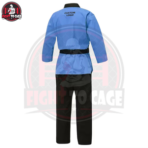 Tenue de Taekwondo Légère en Gros à Séchage Rapide, Uniforme TKD Professionnel de Grade Maître, Costume d'Arts Martiaux avec Broderie Personnalisée - Product Image 3