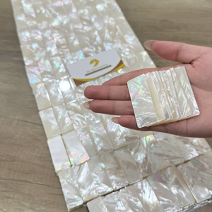 Pièces de nacre de qualité supérieure pour l'art de l'incrustation et les accessoires faits à la main - Product Image 1