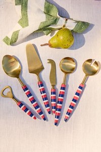 Ensemble de couverts de table en acier inoxydable avec manche en résine de qualité supérieure, cuillère, fourchette, couteau - Réutilisable, écologique, passe au lave-vaisselle, vaisselle de fête - Product Image 6