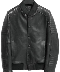 Men Leather Jackets For Bike Distressed <b>Genuine</b> Top Quality Slim Fit Leather Jacket Men's Fashionable Top Leather Jackets - Product Image 1