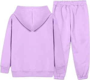 Conjunto de Chándal con Capucha para Niños, Traje Deportivo de Forro Polar Cálido, Proveedor de Ropa de Invierno - Product Image 2