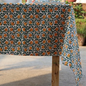 Classic Floral Printed Cotton Linen <b>Tablecloth</b> <b>Round</b> Washable Home Decor Customizable Square <b>Tablecloth</b> Handmade Table Runner - Product Image 3