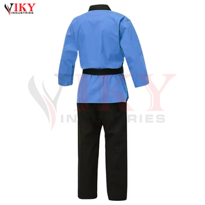 Uniformes de Taekwondo Ligeros de Secado Rápido al por Mayor, Traje Profesional de Artes Marciales de Grado Maestro, Bordado Personalizado - Product Image 3