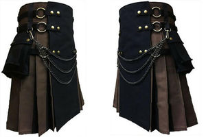 Kilt utilitaire pour hommes, kilt écossais arc-en-ciel, tenue traditionnelle des Highlands, kilt fait main sur mesure, kilt des Highlands de 8 yards, meilleure qualité - Product Image 3