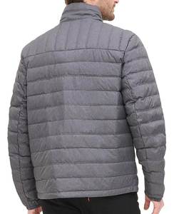 Factory Custom Mens <b>Down</b> Style Winter Puffer Jacket Stand Collar Thick Outerwear - Product Image 2