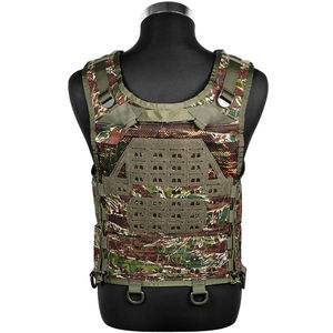 เสื้อกั๊กยุทธวิธีปรับได้สำหรับการฝึกซ้อม ออกกำลังกาย พิมพ์โลโก้ได้ตามต้องการ มีช่องเก็บของหลายช่อง สวมใส่สบาย เหมาะสำหรับการใช้งานที่กระตือรือร้น - Product Image 6