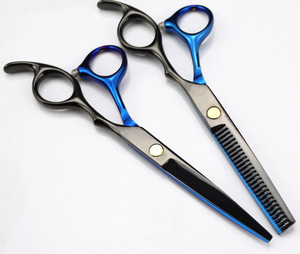 Kits de tijeras para cortar cabello, 25 juegos de tijeras de peluquería de acero inoxidable, tijeras profesionales para entresacar cabello para barberos - Product Image 2