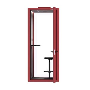 Vendita calda portatile piccola cabina del telefono della scatola del telefono dello spazio di lavoro privato cabine rimovibili modulari ufficio Pod facile da installare - Product Image 3