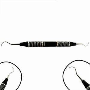 High Quality Stainless Steel Dental Scalar Black Color Coated Dental <b>Teeth</b> Cleaning Care Kit <b>Tooth</b> <b>Scraper</b> for Dental - Product Image 4