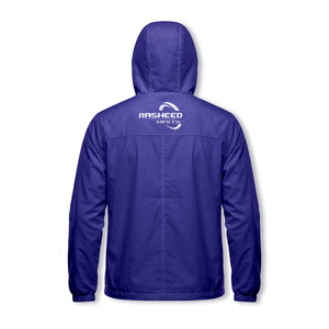 Men's Hiking Rain Jacket Waterproof Hooded Windbreaker Breathable <b>Fabric</b> Custom Logo Wholesale Supplier Zip Up Spring Rain Coat - Product Image 2