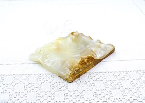 Plateau en onyx vert clair brut, bol décoratif en pierre naturelle, bol en onyx de luxe fait main, fournisseur en gros - Product Image 1