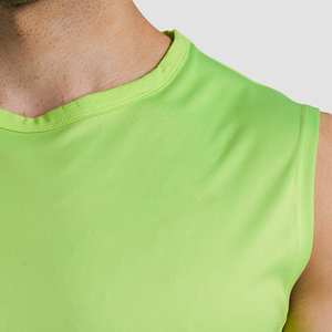 Débardeur de sport personnalisé en tricot respirant et écologique pour hommes, vêtements de gym - Product Image 6