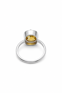 <b>Citrine</b> <b>Ring</b> in 925 Sterling Silver KLSR12563 - Product Image 3