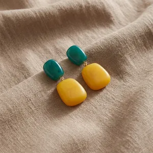 Decorative <b>Resin</b> <b>Craft</b> Fairy Love Handmade Earrings Women Jewellery New Trendy Best Quality India Style Factory Price in India - Product Image 4