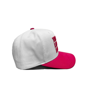 Gorras de Béisbol OEM de 5 Paneles, de Perfil Alto, Bicolor, con Texto Personalizado Bordado, de Algodón, Unisex, para Bodas, Venta al Por Mayor - Product Image 3