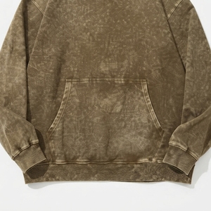 High Demand Streetwear Men's Custom Heavy 100% Cotton Acid Wash Paint Sun Faded Distressed <b>Vintage</b> Hooded <b>Sweatshirt</b> - Product Image 6