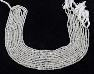 Cuentas de Cuarzo Diamante Herkimer Naranja AAA de 4-4.5 MM, Cuentas de Piedras Preciosas de Cuarzo Diamante Natural, 16 Pulgadas, Cuarzo Herkimer Naranja - Product Image 4