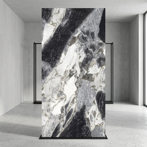 Mica Rock High Brillant Grand Format 1600x3200mm Carreaux de porcelaine en pierre frittée émaillée Poli Comptoir Table Cuisine extérieure - Product Image 5
