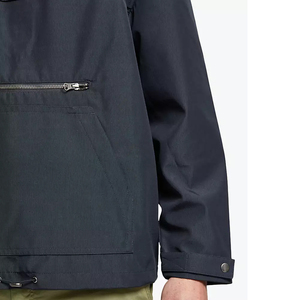 Low MOQ Hooded <b>Long</b> <b>Men's</b> Winter Wind Breaker <b>Jacket</b> Oversized Waterproof Eco-Friendly Breathable Quick Dry - Product Image 3