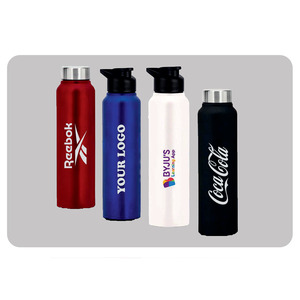 Bouteille en acier personnalisée IceVault avec impression pour usage promotionnel au bureau - Product Image 1