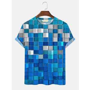 Camiseta Extra Grande de Moda para Hombre, Personalizada, Antiarrugas, para Verano, con Precio al por Mayor - Product Image 3