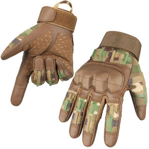 Gants de vélo tactiques en cuir souple et respirant pour le cyclisme sur route, sport d'été en plein air, fabriqués au Pakistan - Product Image 1