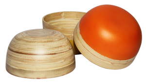 ชามไม้ไผ่แบบเวียดนามชามสลัดเคลือบแล็คเกอร์เป็นมิตรต่อสิ่งแวดล้อมน้ำหนักเบาทนทานเหมาะสำหรับเป็นของขวัญ - Product Image 5