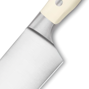 Couteaux de chef professionnels en acier inoxydable, lames de cuisine affûtées, manche triple rivet blanc ivoire pour viande et légumes - Product Image 6