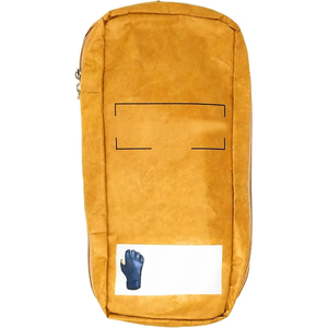 Gants de baseball confortables et antidérapants en cuir bleu avec paume jaune pour une adhérence optimale, également adaptés au softball - Product Image 3