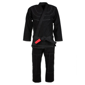 Karate Suit Heavy Weight Karate Uniform New Design High Quality Comfortable Solid <b>Red</b> Karate Uniform at Wholesale Price - Product Image 6