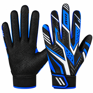 <b>Cheap</b> Price Sports Wear Baseball Batting Gloves Hook And Loop Closure Breathable Leather Anti Slip Palm Batting Gloves - Product Image 2