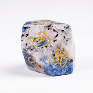 ลูกเต๋าหินคุณภาพสูง K2 แจสเปอร์ คริสตัลธรรมชาติ หินบำบัดเรกิ ลูกเต๋าหินแกะสลักแบบกำหนดเอง ชุดลูกเต๋าคริสตัลไวกิ้ง - Product Image 2