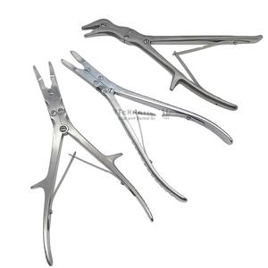 F.J. INTERNATIONAL Lot de 3 outils orthopédiques pour la chirurgie osseuse, rongeur droit à double action en acier inoxydable - Product Image 2