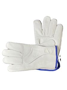 Gants de conduite en cuir de chèvre avec logo personnalisé de qualité supérieure Gants de sports d'hiver imperméables au prix de gros - Product Image 5