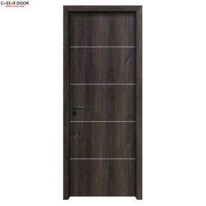 Puerta de una sola hoja de WPC: Crea un entorno de vida elegante con puertas interiores de WPC impermeables y resistentes al calor para el hogar, hoteles y oficinas. - Product Image 2