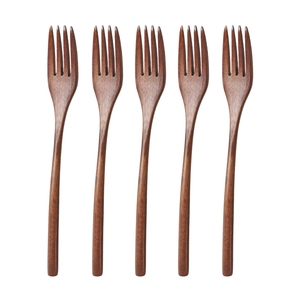 Ensemble de cuillères en bois naturel écologiques à long manche pour soupe, dessert, thé, café, réutilisables, style japonais, ustensiles en bois personnalisés - Product Image 6