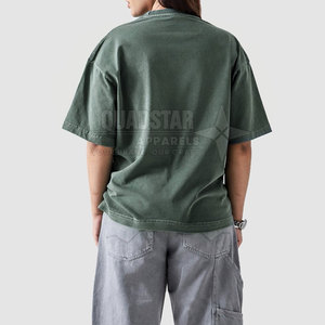 เสื้อยืดโอเวอร์ไซส์แบบยูนิเซ็กซ์ สกรีนโลโก้ได้ตามต้องการ ขายดี ผ้าฝ้าย 100% ระบายอากาศ แห้งเร็ว เป็นมิตรกับสิ่งแวดล้อม ดีไซน์ล่าสุด - Product Image 4