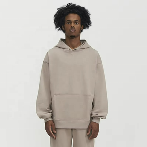 เสื้อฮู้ดดี้ทรงปกติคุณภาพสูงสำหรับผู้ชาย ฤดูใบไม้ผลิ 2023 พิมพ์ลายดิจิทัลตามสั่ง ผ้าไนลอน/คอตตอน - Product Image 4