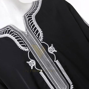 Thobe Musulmán para Hombre de Alta Calidad, el Mejor Diseño, Talla Grande, Precio Económico, Thobe Musulmán para Hombre en Oferta - Product Image 6