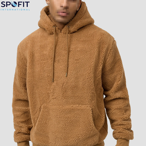 Sudadera con Capucha Extra Grande de Doble Capa, Ligera, Transpirable y Ecológica, de Poliéster/Algodón, para Otoño - Product Image 2