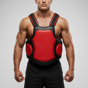 Protector de Pecho Ajustable con Logotipo Personalizado, Bajo MOQ, para Artes Marciales, MMA, Karate, Taekwondo, Kickboxing, Chaleco de Entrenamiento - Product Image 3